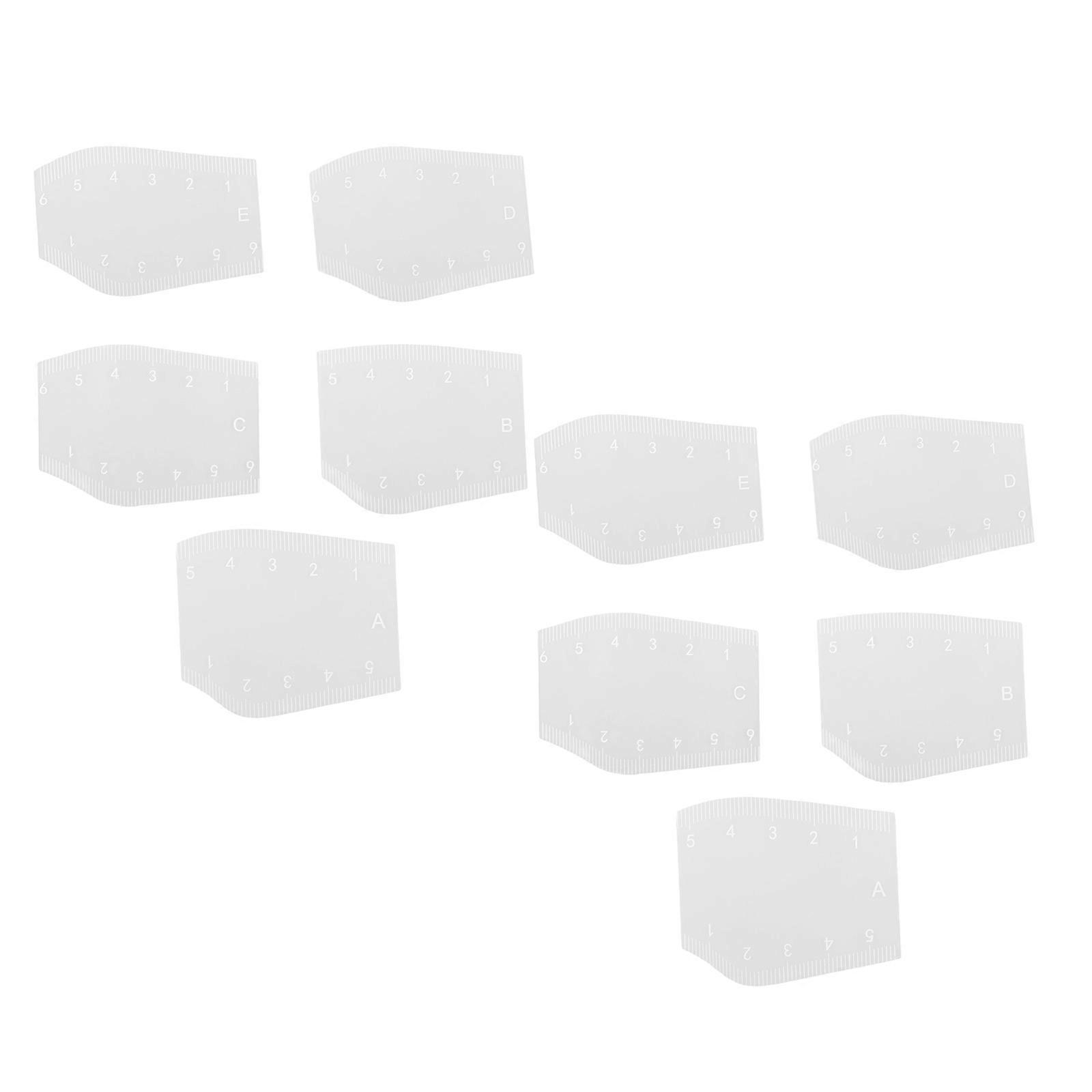 Modifiable Eyebrow King With Multiple Templates For Customizable Brow Shaping And Styling Multicolor