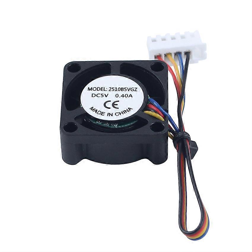 3D Printer Hotend Cooling Fan 2510 DC 5V 5-Wire Dual Ball Bearing for Bambu Lab A1