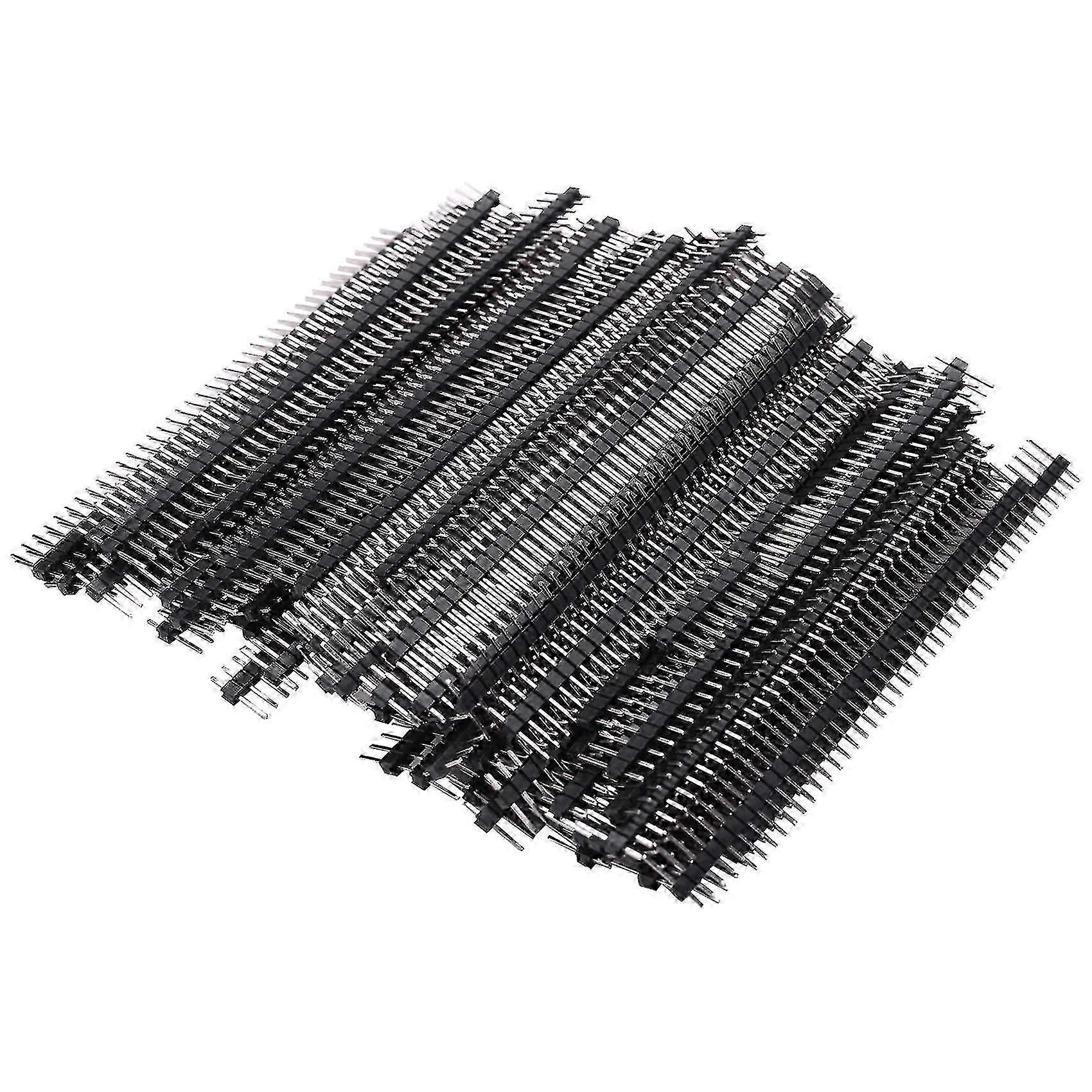 100stk han header pins, lige enkelt 40 pin 0.1 tommer (2.54mm) han pin header stik PCB Boa A
