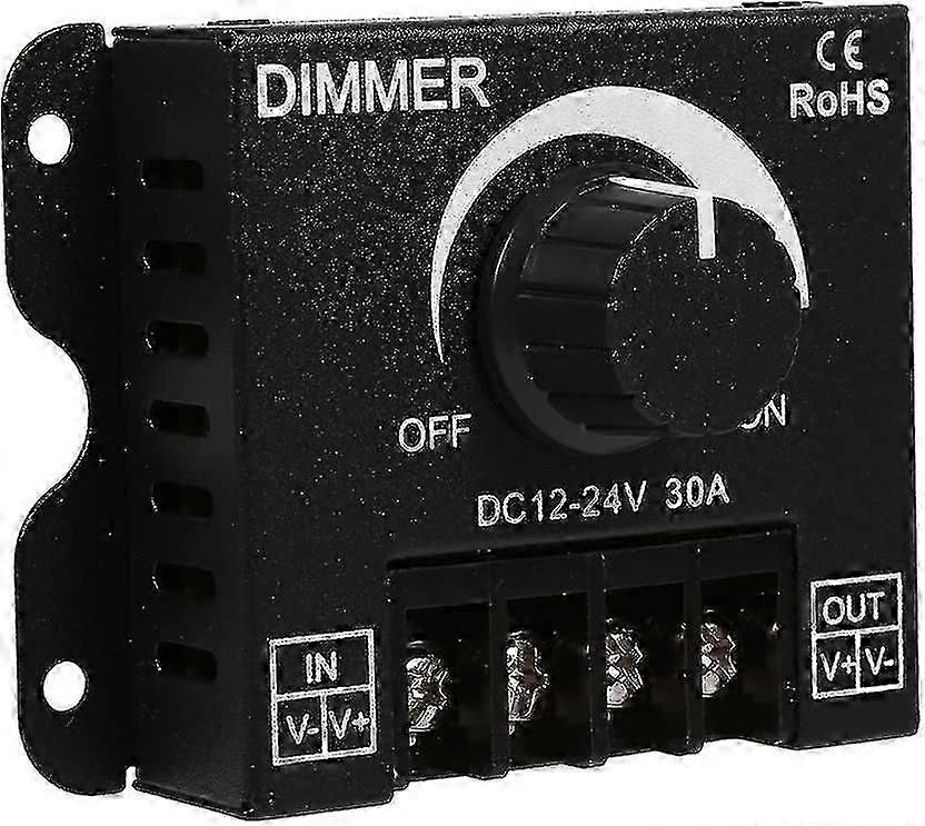 Manual Led Soft And Hard Light Strip Light With Dimmer (black) 1 Pieces uu