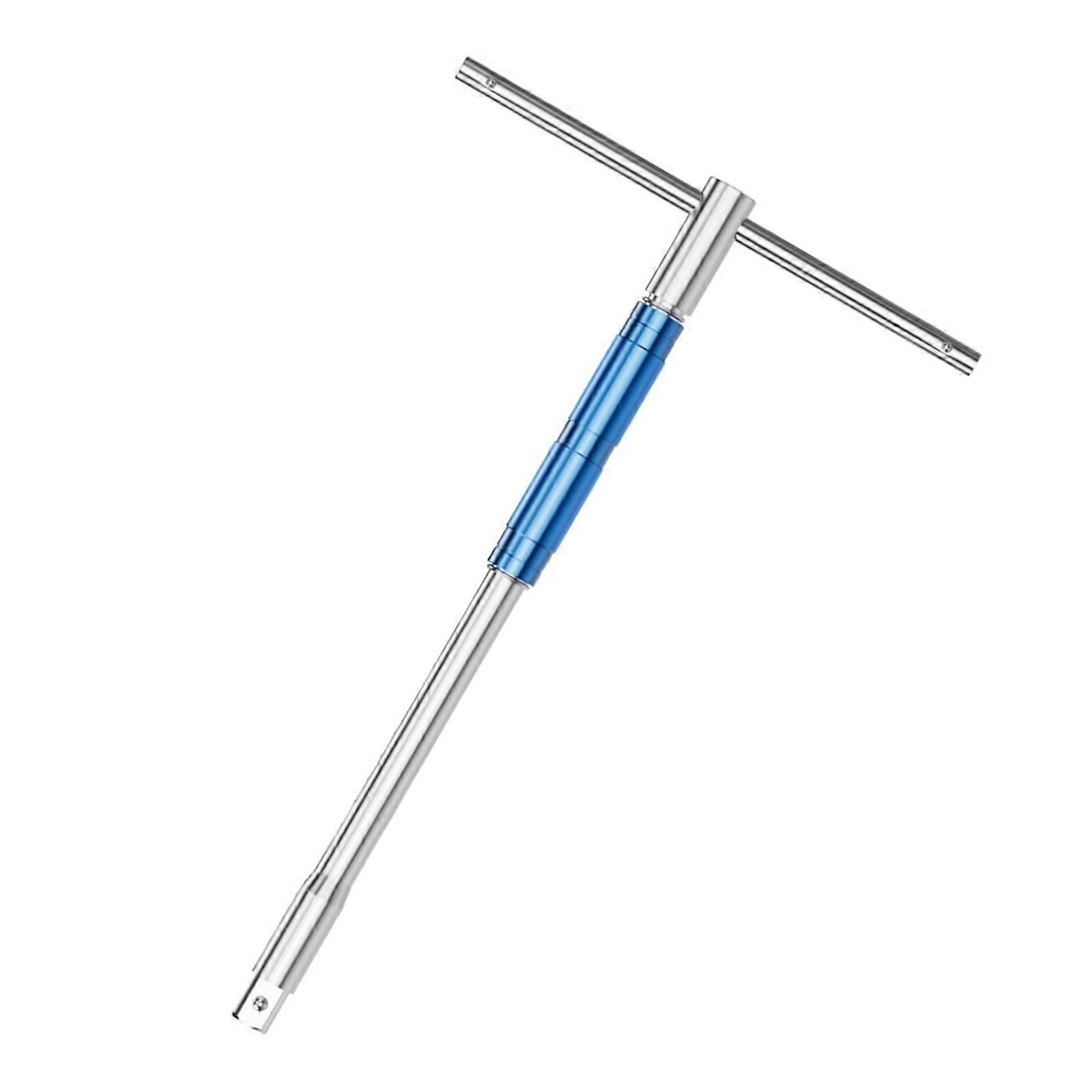 Sliding T-Handle Hex Key Wrench Sliding Handle Sleeves 1/2Inch Drive Wrench with Hex End for Home And Automotive Repairs Multicolor