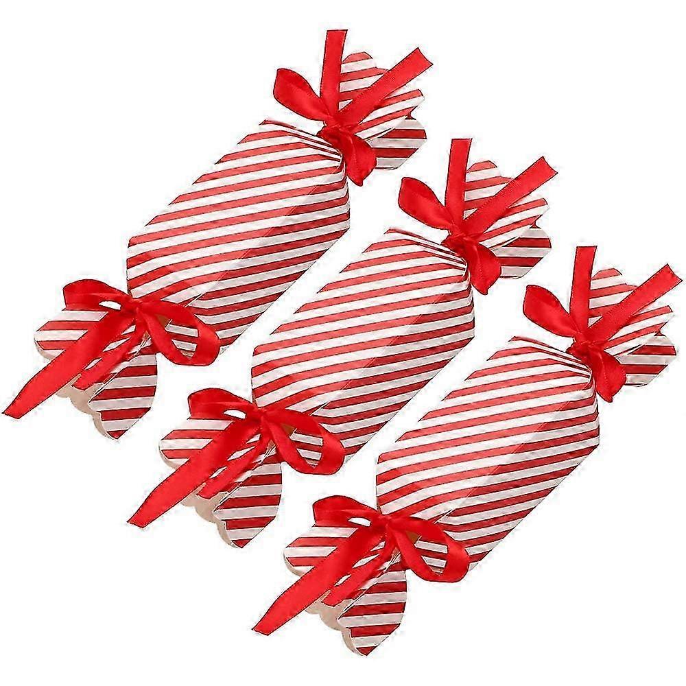 Christmas Party Favor Boxes for Desserts Display - 50 Count Set