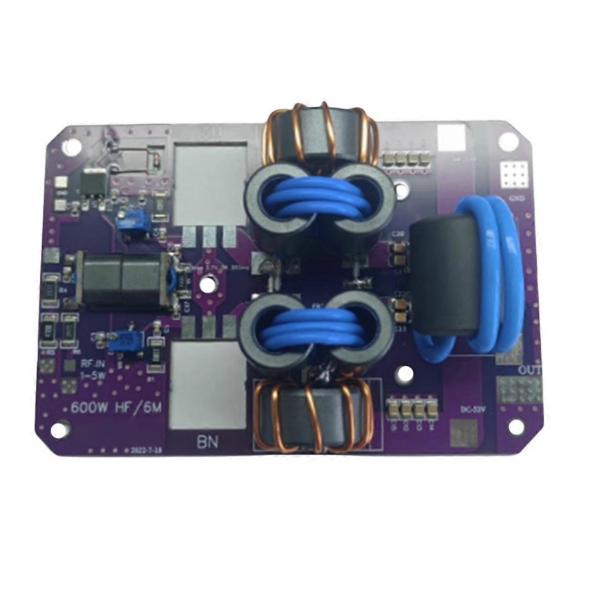 HF600W 1.8M-54MHz Short Wave Amplifier SSB Linear Power Amplifier Board for AM FM CW HAM Shortwave R