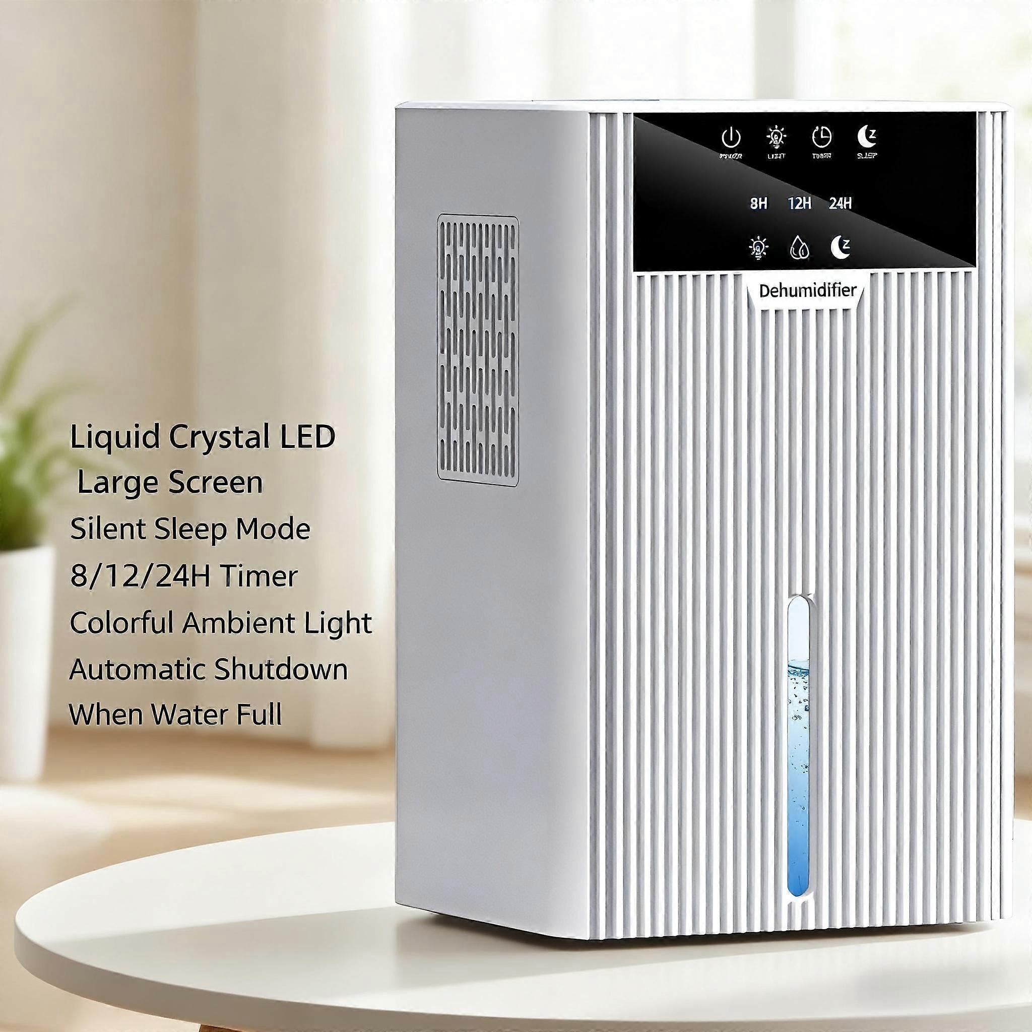 1PC Smart Home Mini Electric Humidifier 2200ml Capacity Bedroom Cellar Humidifier for Desktop Use