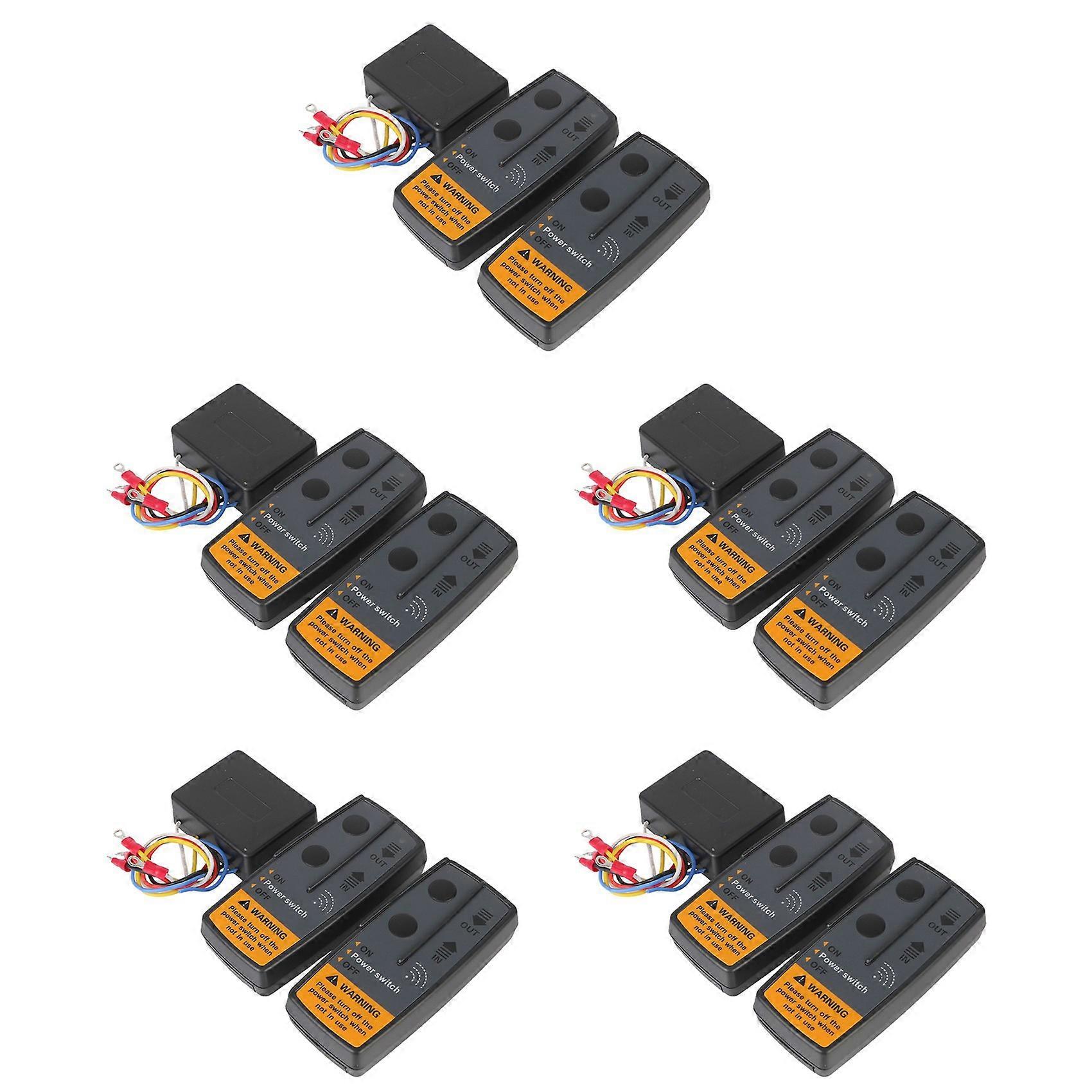 10X 2.4G 12V 24V Electric Winch Switch Controller Universal Wireless Remote Control Recovery 72W