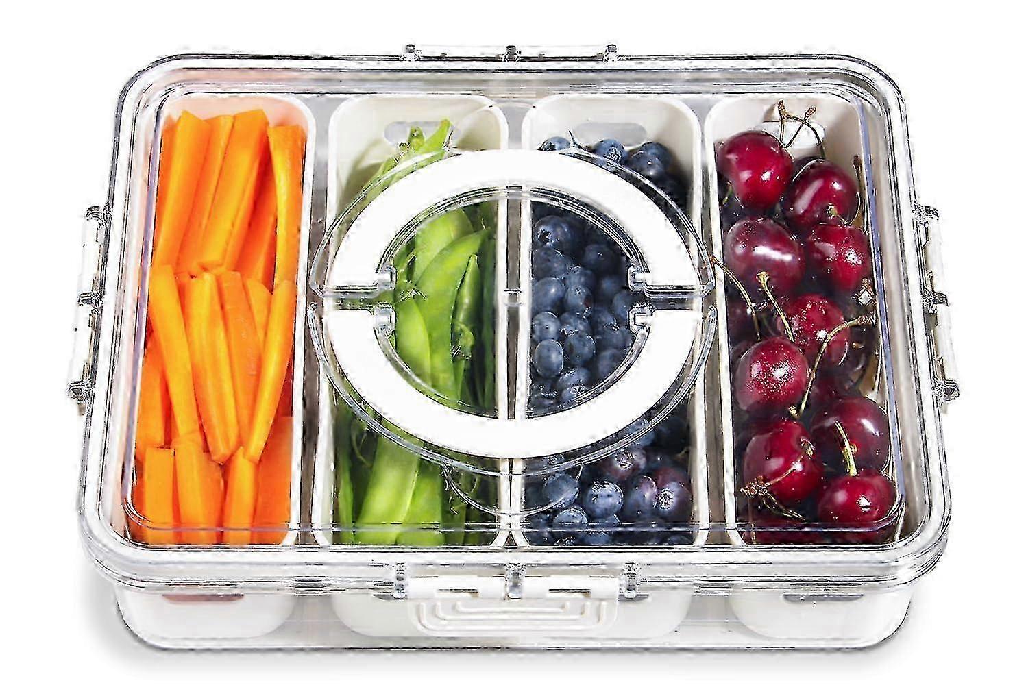 e BPA-Free Fruit Storage Containers Snack Fridge Box Container