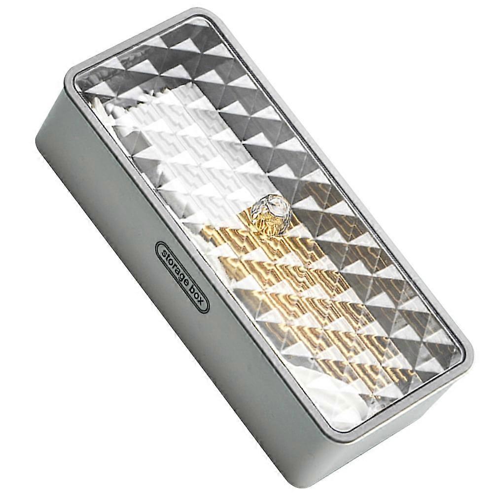 Plastic Container with Lid Cutlery Storage Box Countertop Utensil Holder Chopsticks Drawer Draining Tableware Organizer