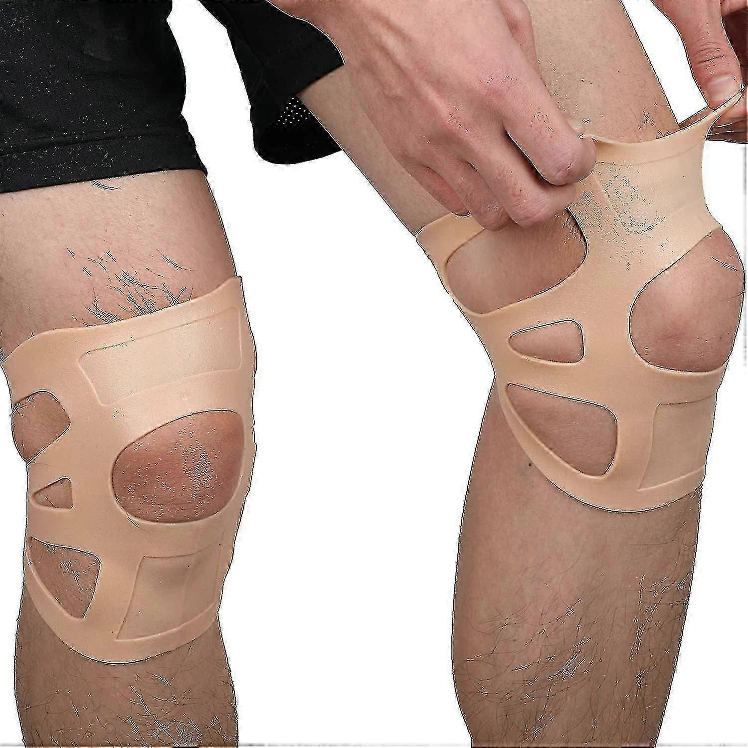 Knee support for kayaking - Silicone waterproof thin knee pads