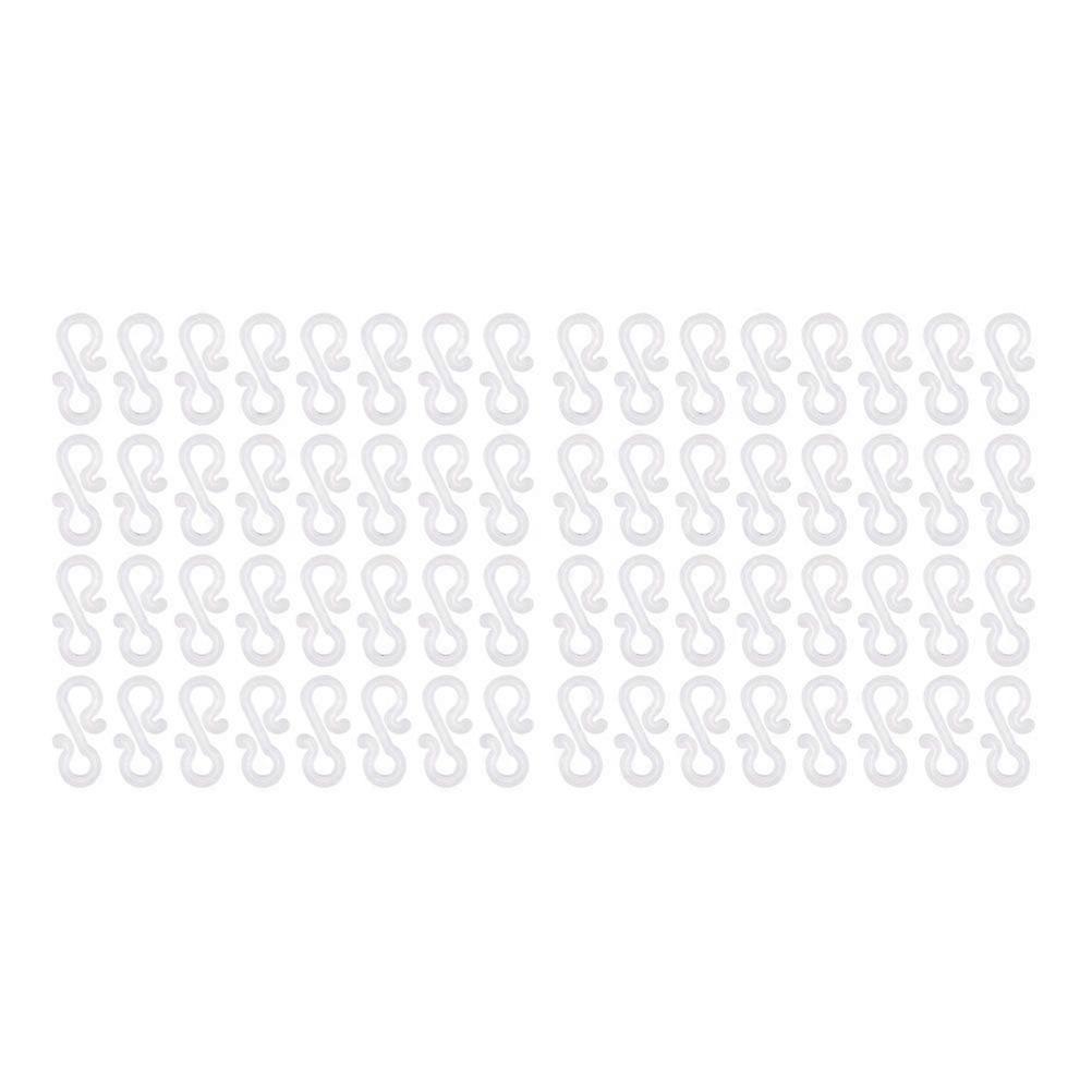 100pcs Christmas Light Clips Plastic Light Hooks Outside String Lights Clips