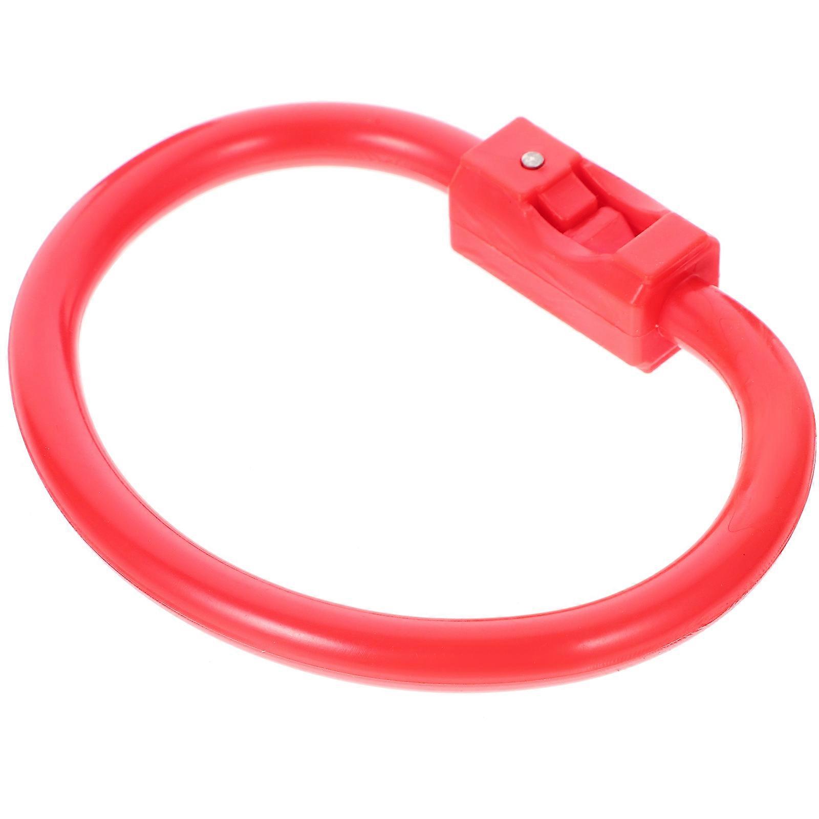 Cattle Nose Ring 3Pcs Control Cattle Easy Installation Durable Plastic Accessory For Farm Use