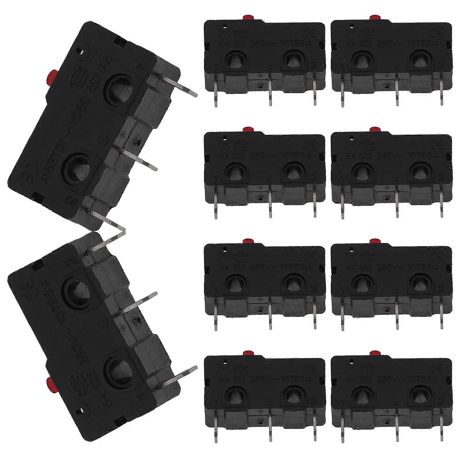 Masteelf 10pcs Micro Limit Switches Replacement Switch Appliance Accessory