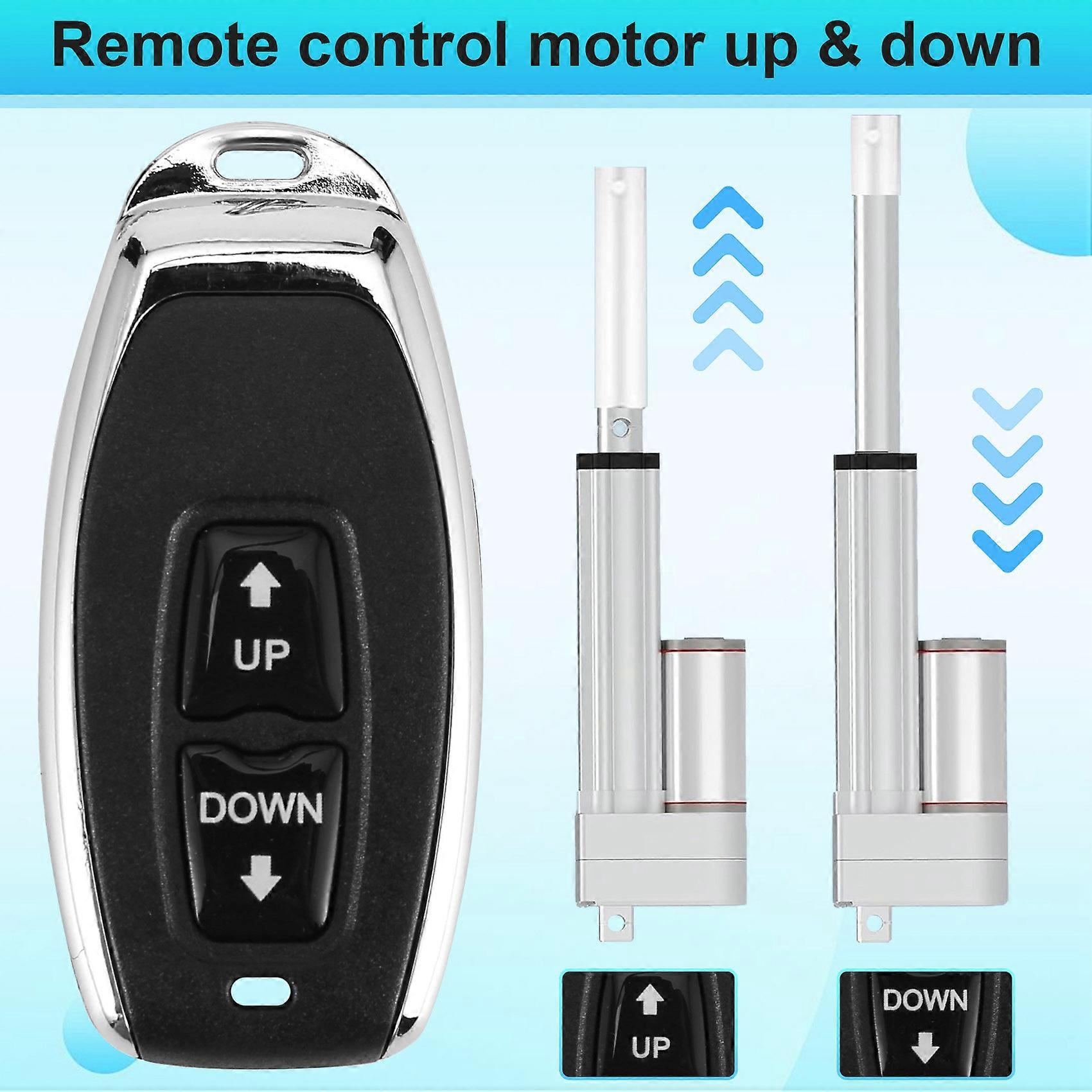 12V Dc Motor Linear Actuator Wireless Remote Control Dpdt Switch ...