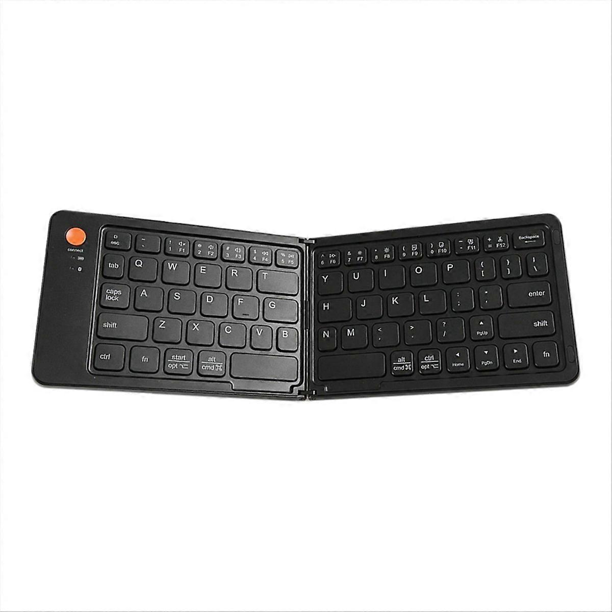 Folding Keyboard Suitable for Laptops and Mobile Phones Black