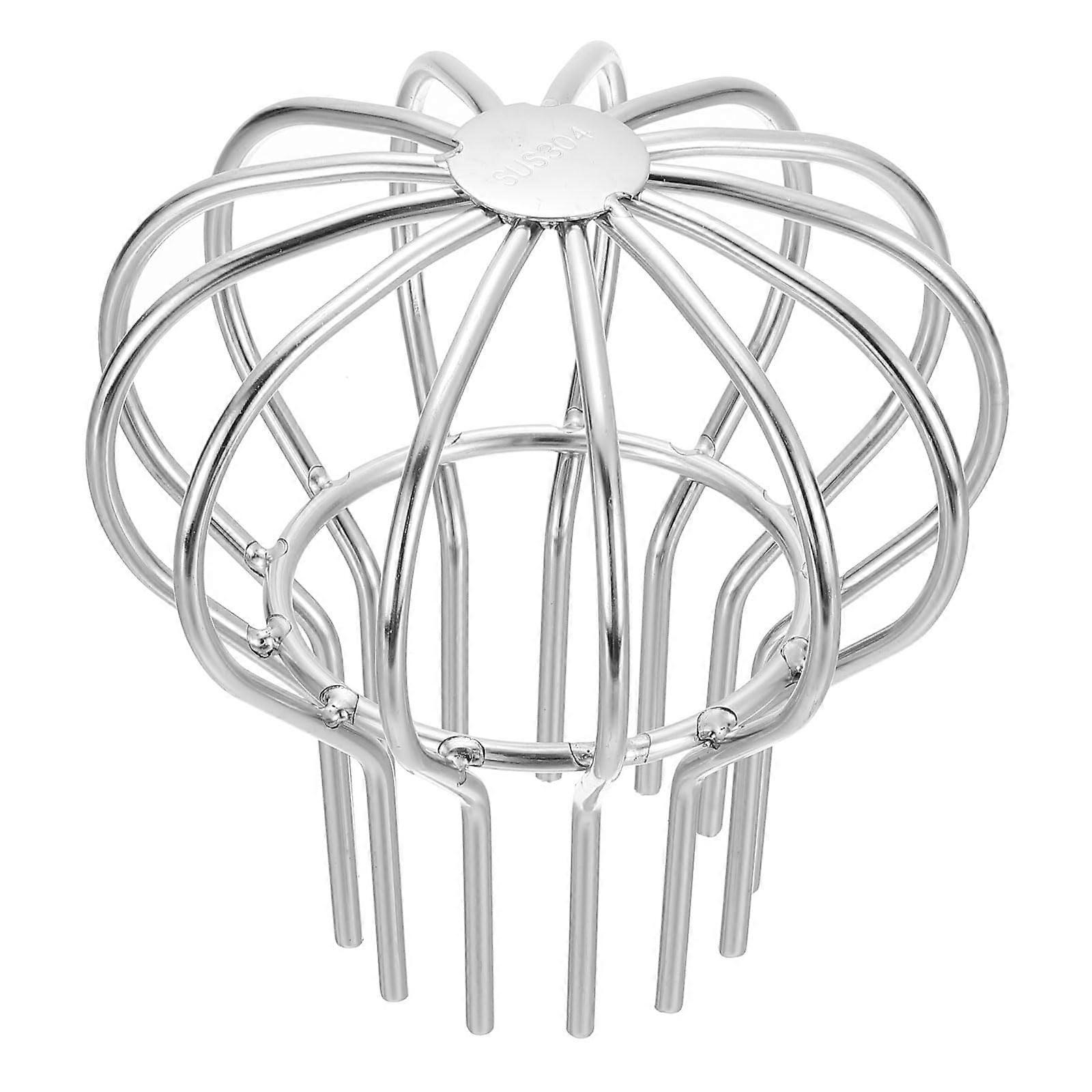 Gutter Guard 3 Inch Stainless Steel Downspout Filter Cap Prevents Leaf Debris Blockage