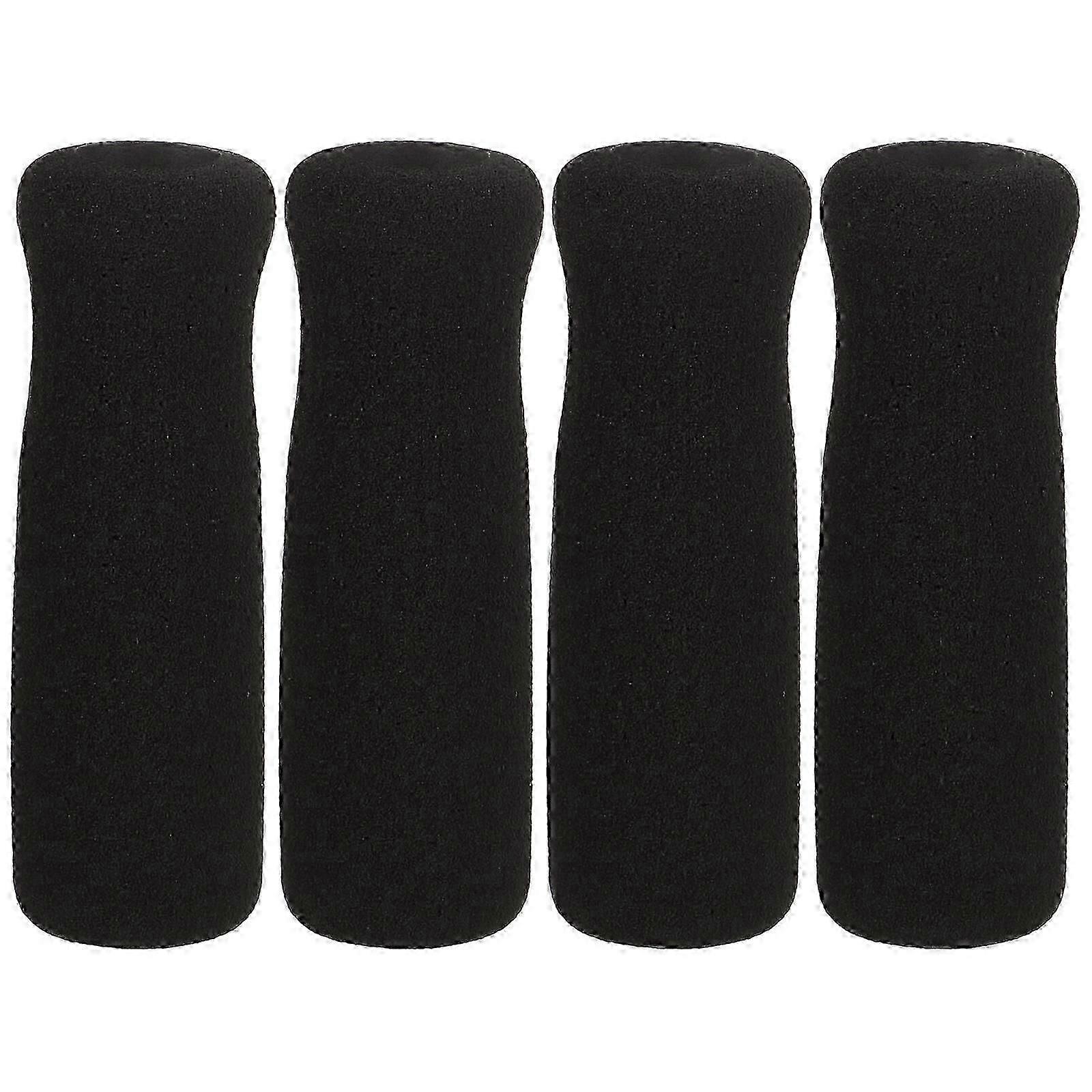 4stk krykkehåndtak grep anti-skli krykkehåndtak wraps stokk håndtak for eldre