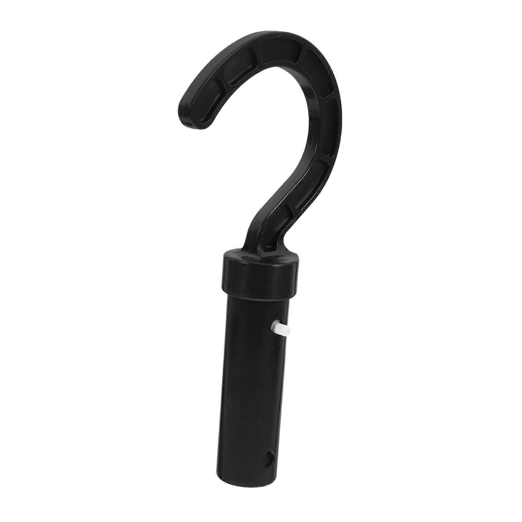 Universal Pool Robot Retrieval Hook with Durable Hanger for Easy Storage and Telescopic Pole Use