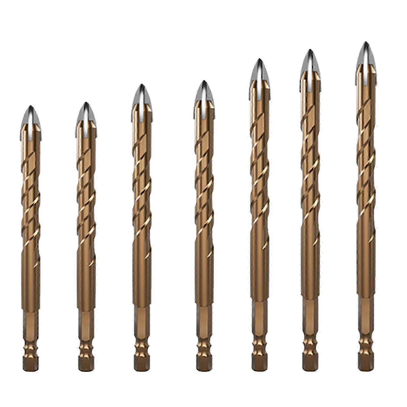 Stainless Steel Twisted Drill Bit Cross Tile Drill Bit Multi-Purpose Drill Bit