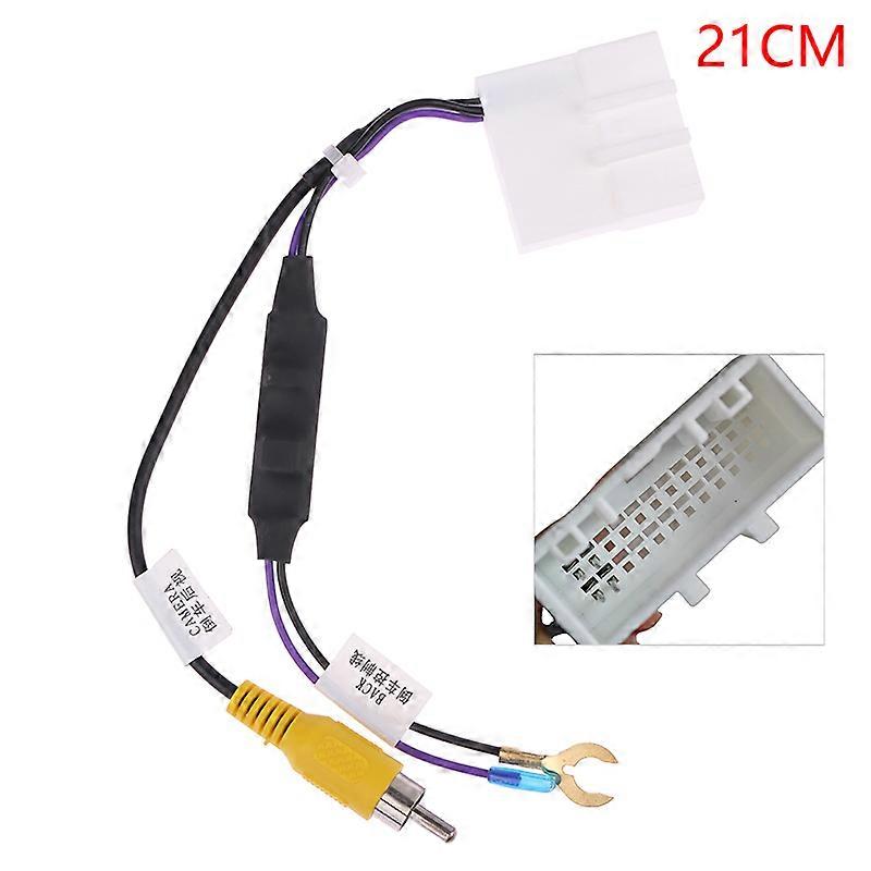 1PC 24Pin Auto Camera Video Output Car Reverse Camera Output Video Adapter Cable DIY Accessories