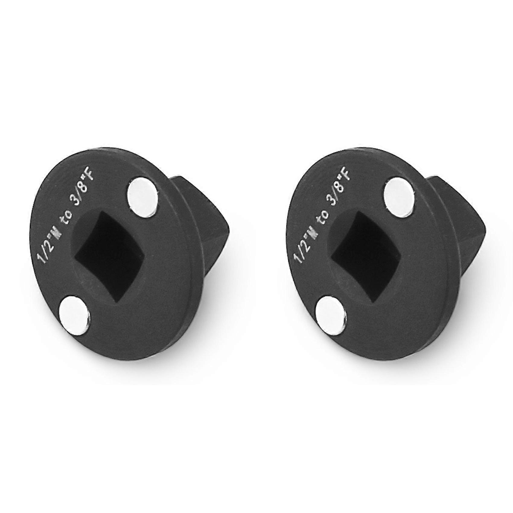 2pcs 1/2inch to 3/8inch Low Profile Impact Socket Adapter Drive Reducing