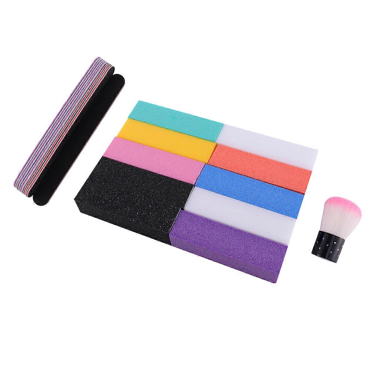 Manicure Tools Nail Files for Shaping Nail with 1Set Assorted Color