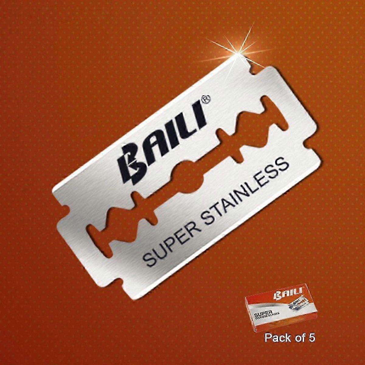 100 PCS Extra Stainless Double Edge Safety Razor Blades