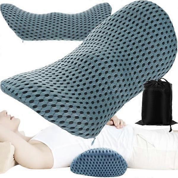 Orthopedic Lumbar Support in Memory Foam | Ergonomic Svankudden blue