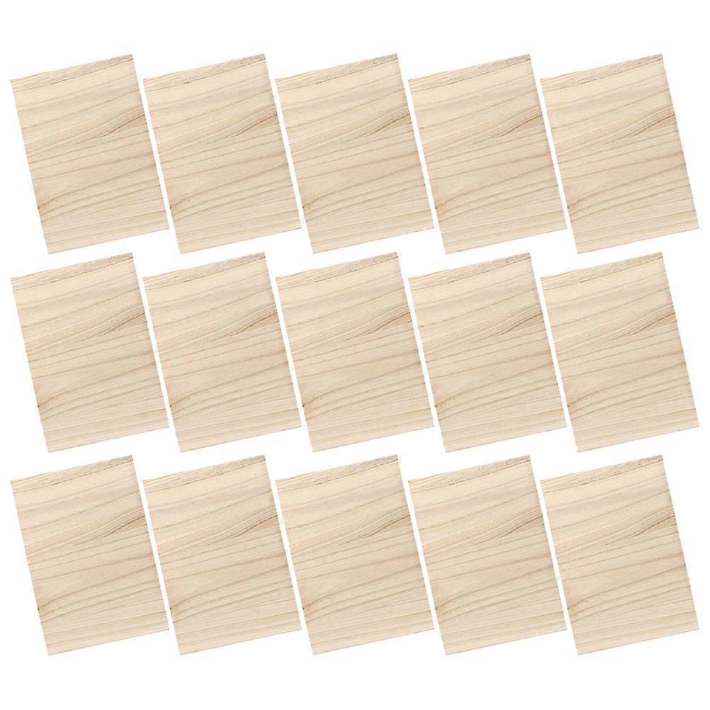 Portable Wood Taekwondo Board for Practicing Breaking Skills with Material Beige Color