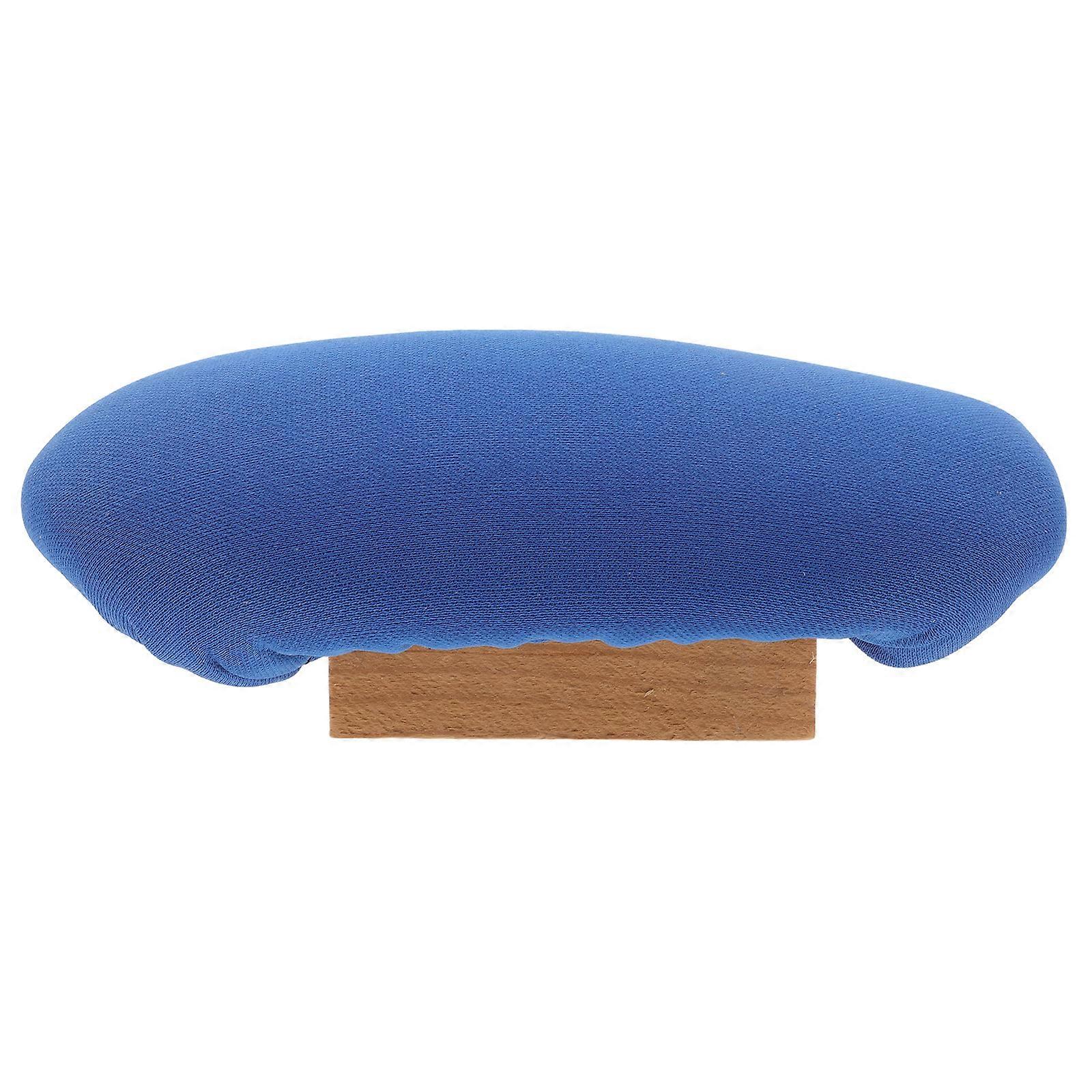 Heat Resistant Handheld Ironing Pad Ironing Tool for Clothes Blue