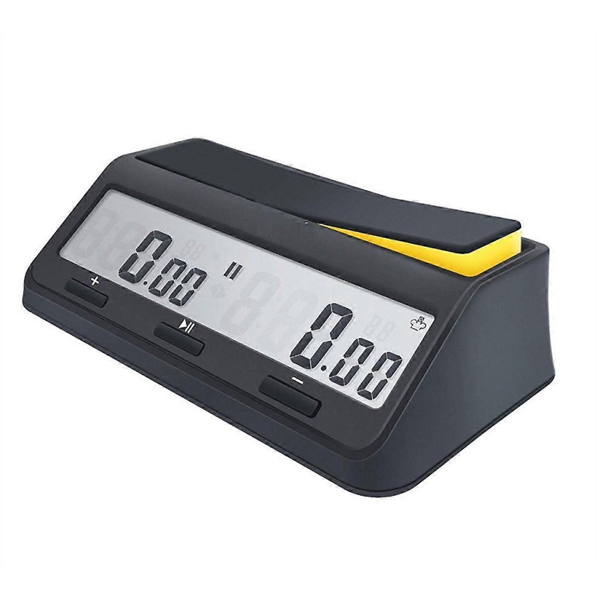 Chess Clock Digital Chess Timer for Board Game and Chess Timer with Bonus & Delay Count Down Up Ala