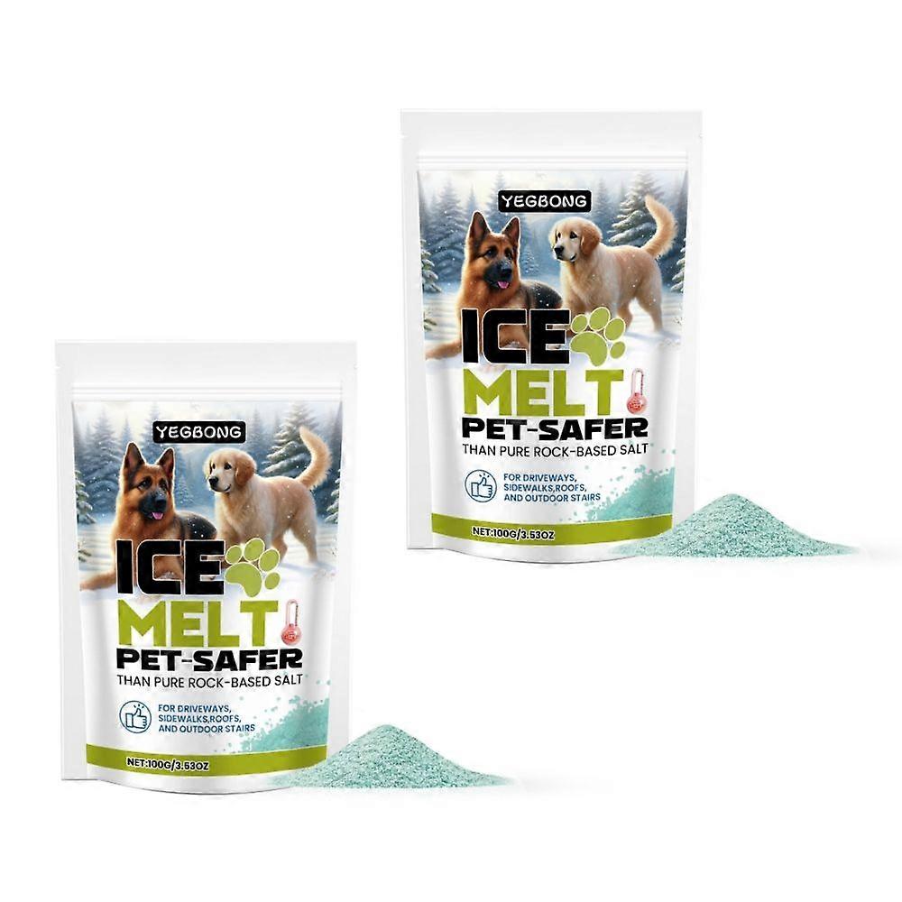 Pet-Friendly Ice Melter For Driveway, Concrete, Sidewalk, And Outdoor Spaces