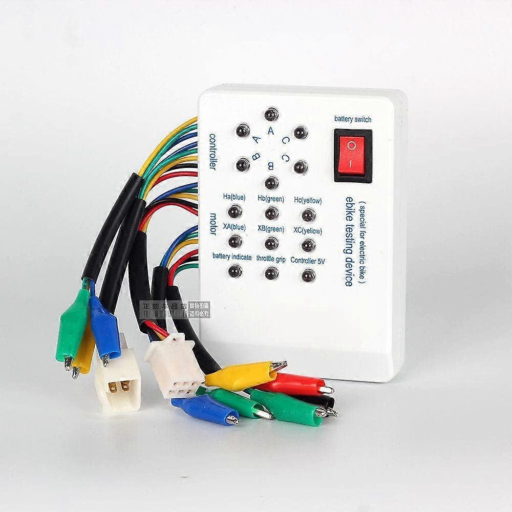 Brushless Motor Tester for Ebike and Electric Vehicle with Hall Sensor Controller Detection