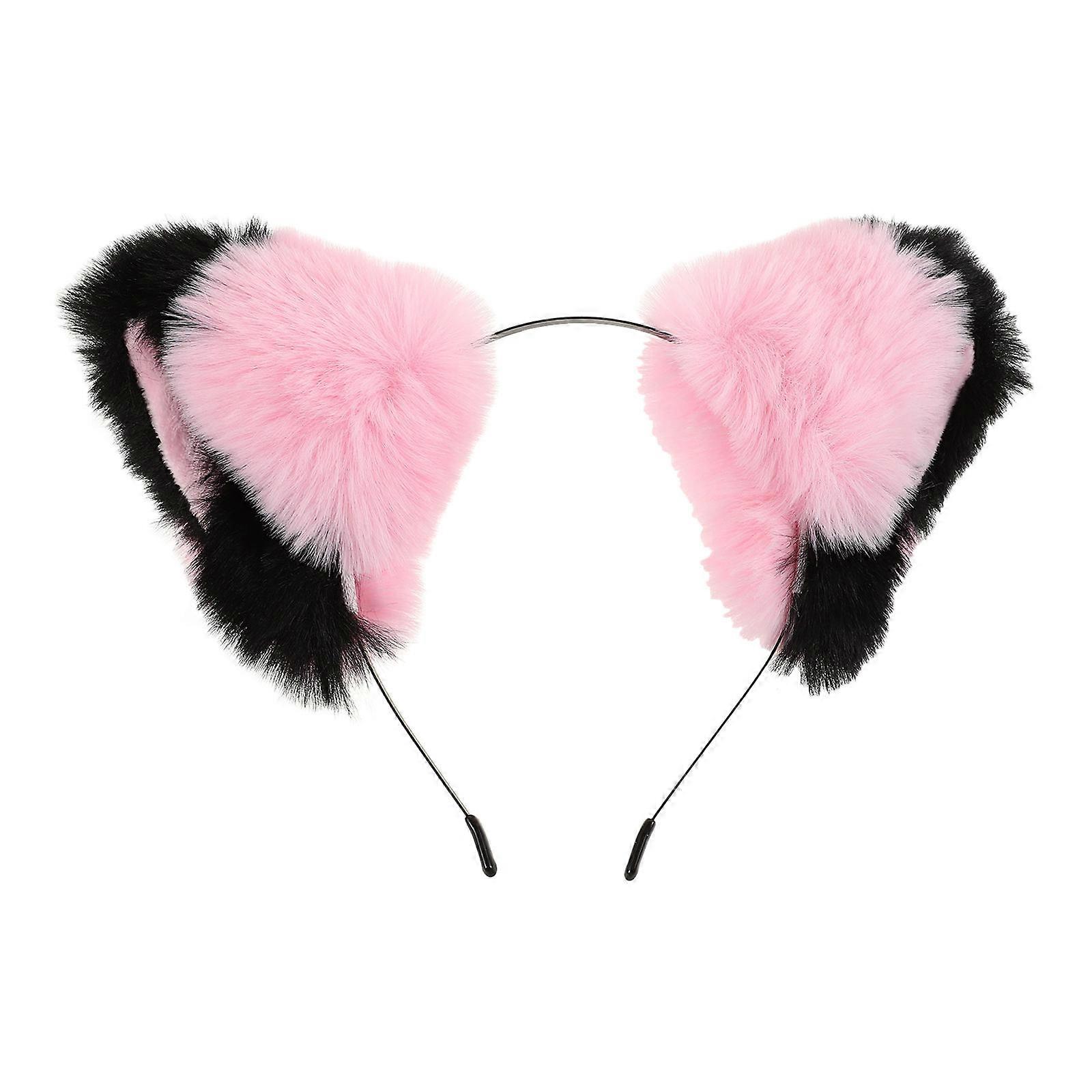 Cat Ear Headband for Decoration Soft Plush Cute Multi Accessory