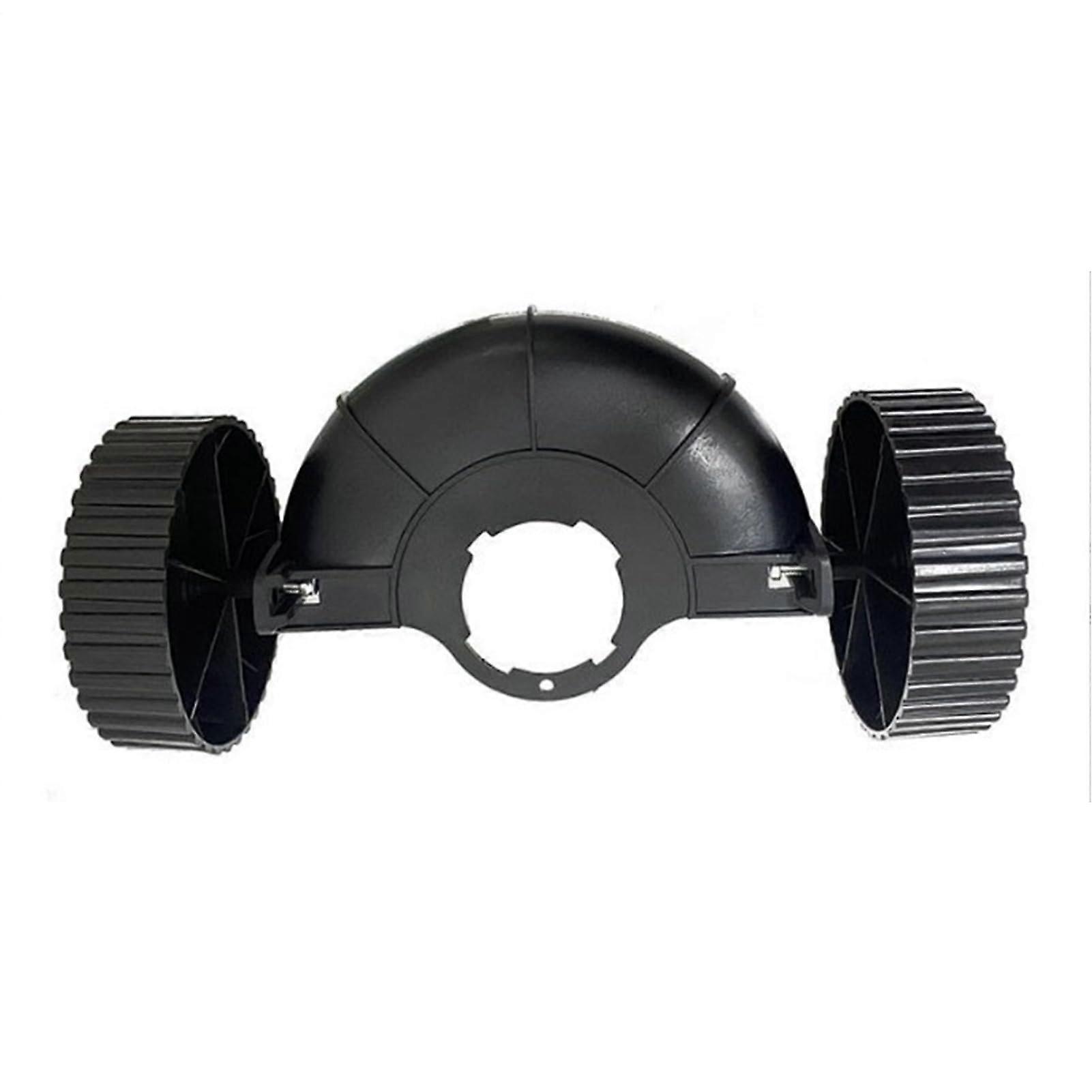 String Trimmer Wheels with Adjustable Height Support, Weatherproof Mower Attachment for Lawn and Garden