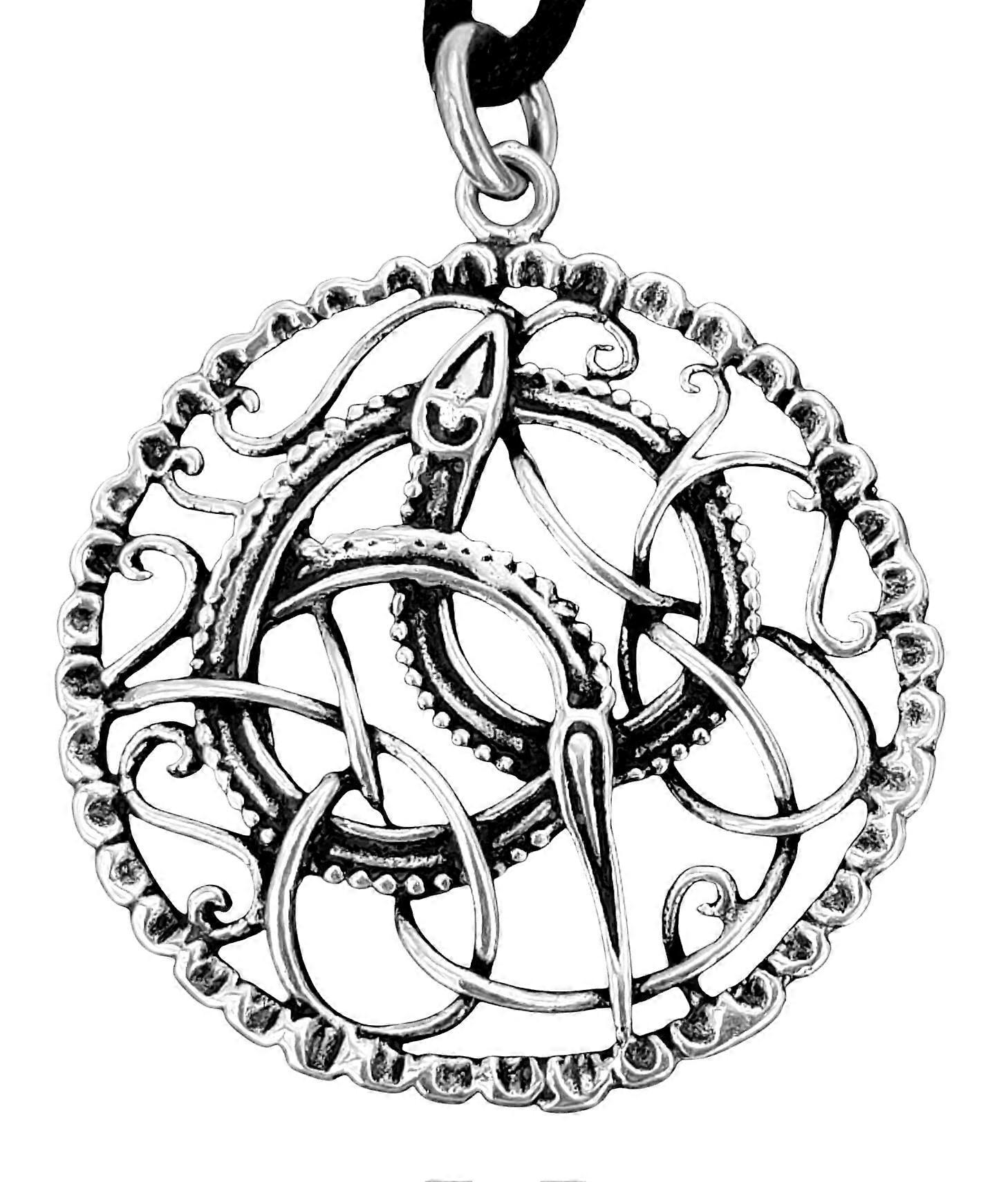 Pendentif 111 Midgard Serpent - Argent