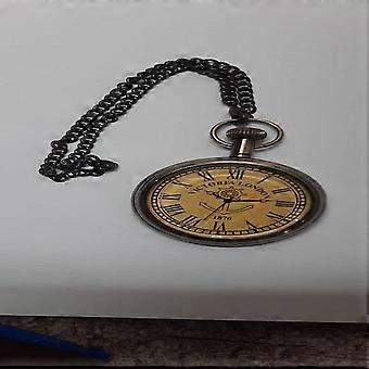 Reloj de bolsillo náutico Victoria London 1876, antiguo, vintage, de colección.