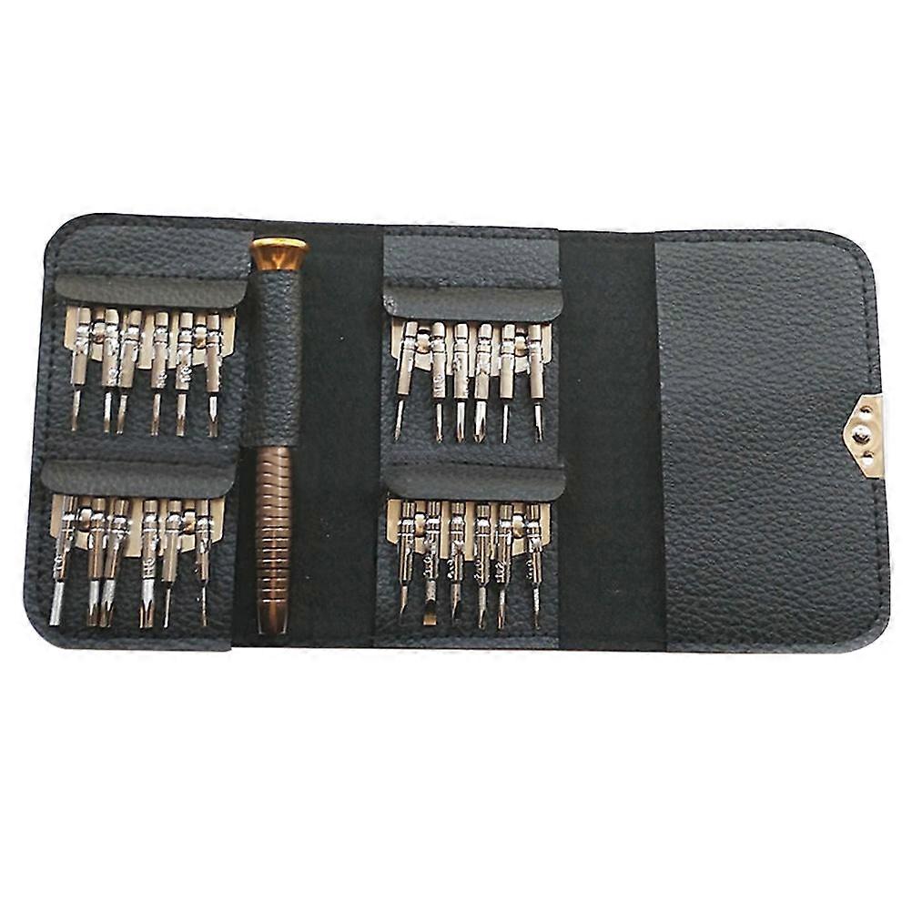 25 in 1 Silver Precision Screwdriver Set Repair Tool Kit for Electronics