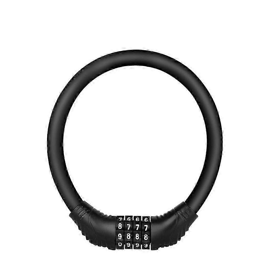 Black Motorcycle/Electric Vehicle Security Lock