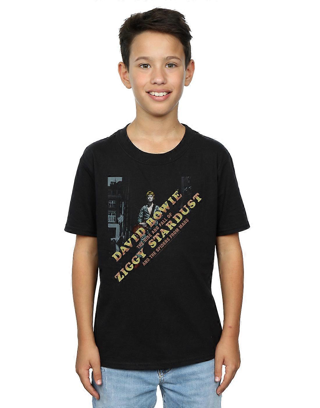 David Bowie Boys Ziggy Diagonal T-Shirt