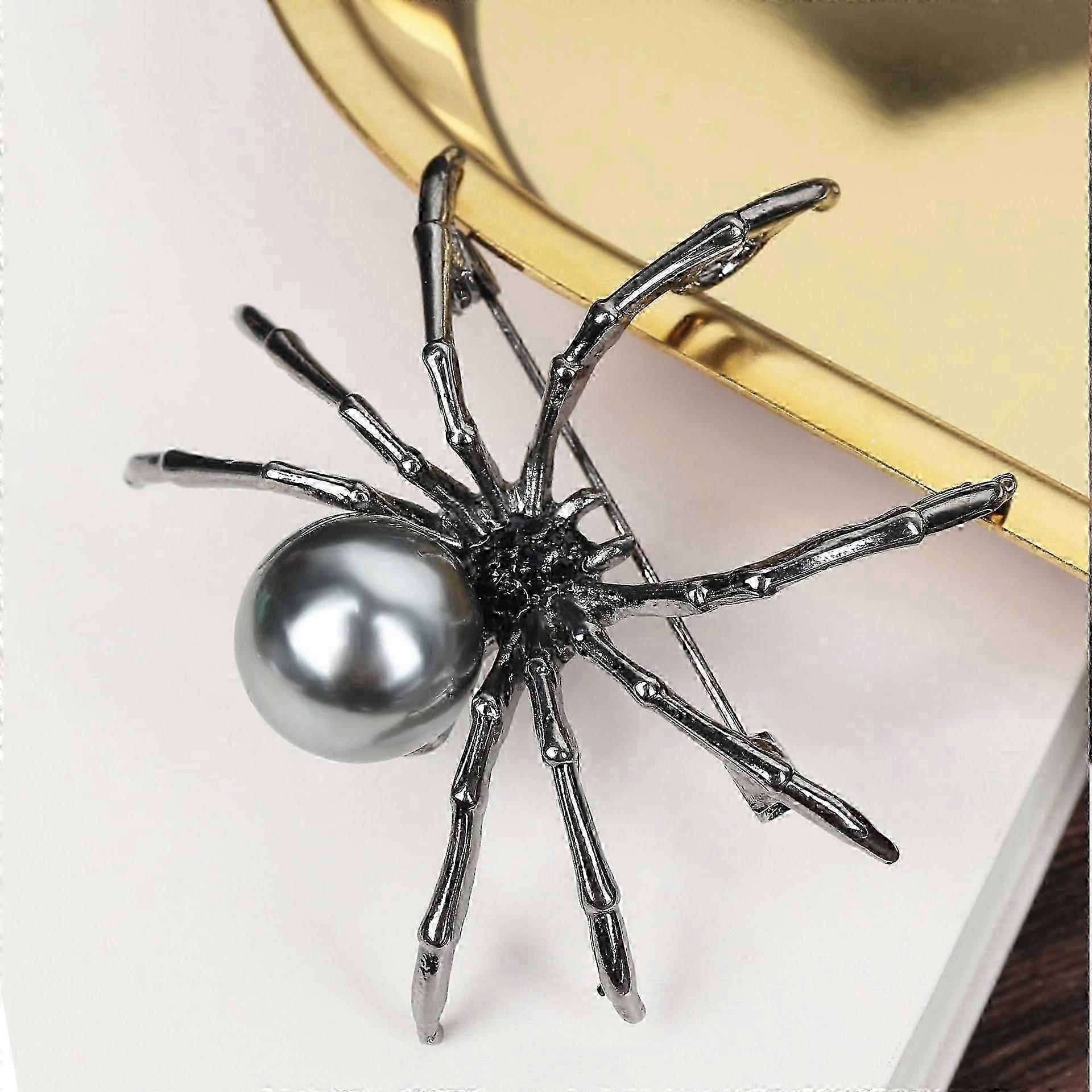 Halloween Spider Brooch