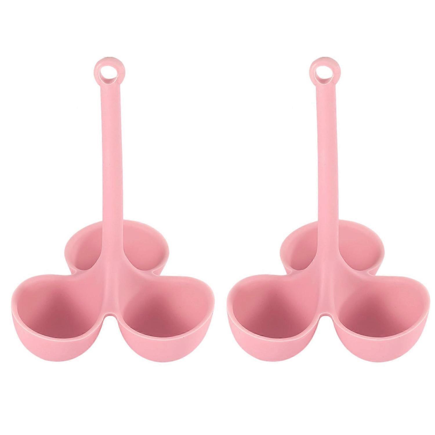 Two-piece silicone egg cooker set - high temperature resistan