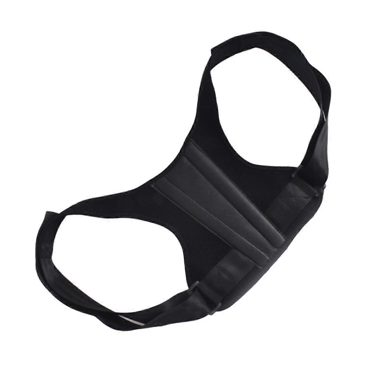 Posture Corrector with Adjustable Hook and Loop, Ergonomic Back Support Brace for Women and Men