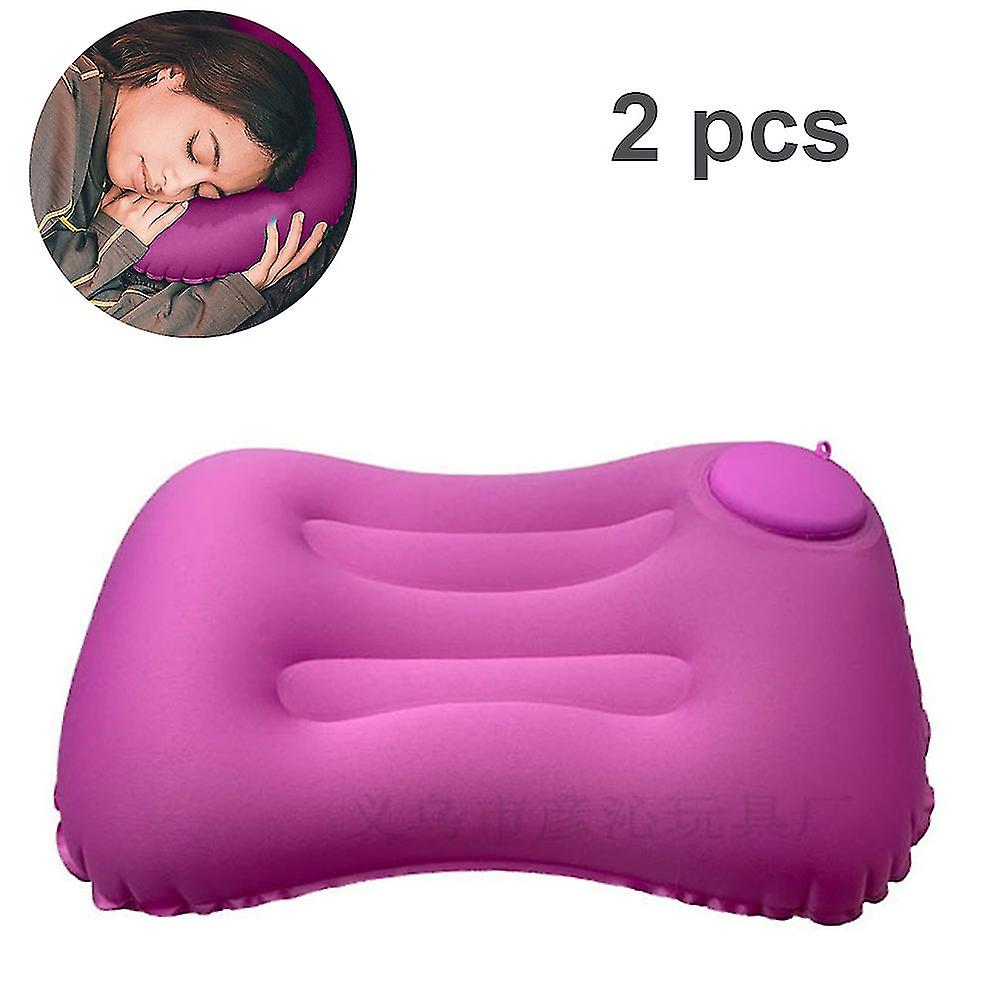 Inflatable Travel Pillow Protable Hand Press Tpu Inflatable Pillow