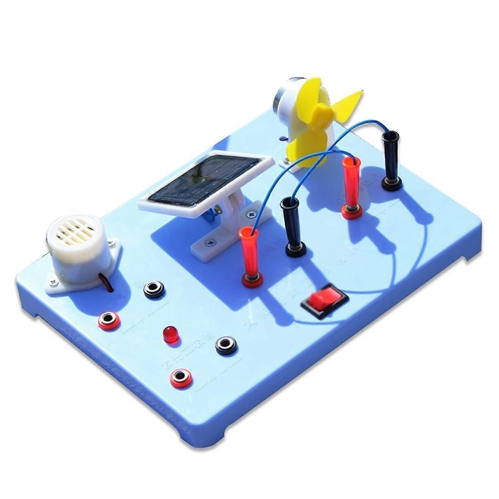 STEM Education Solar Energy Experiment Kit for Kids, HandsOn Learning Physics Assembly Toy