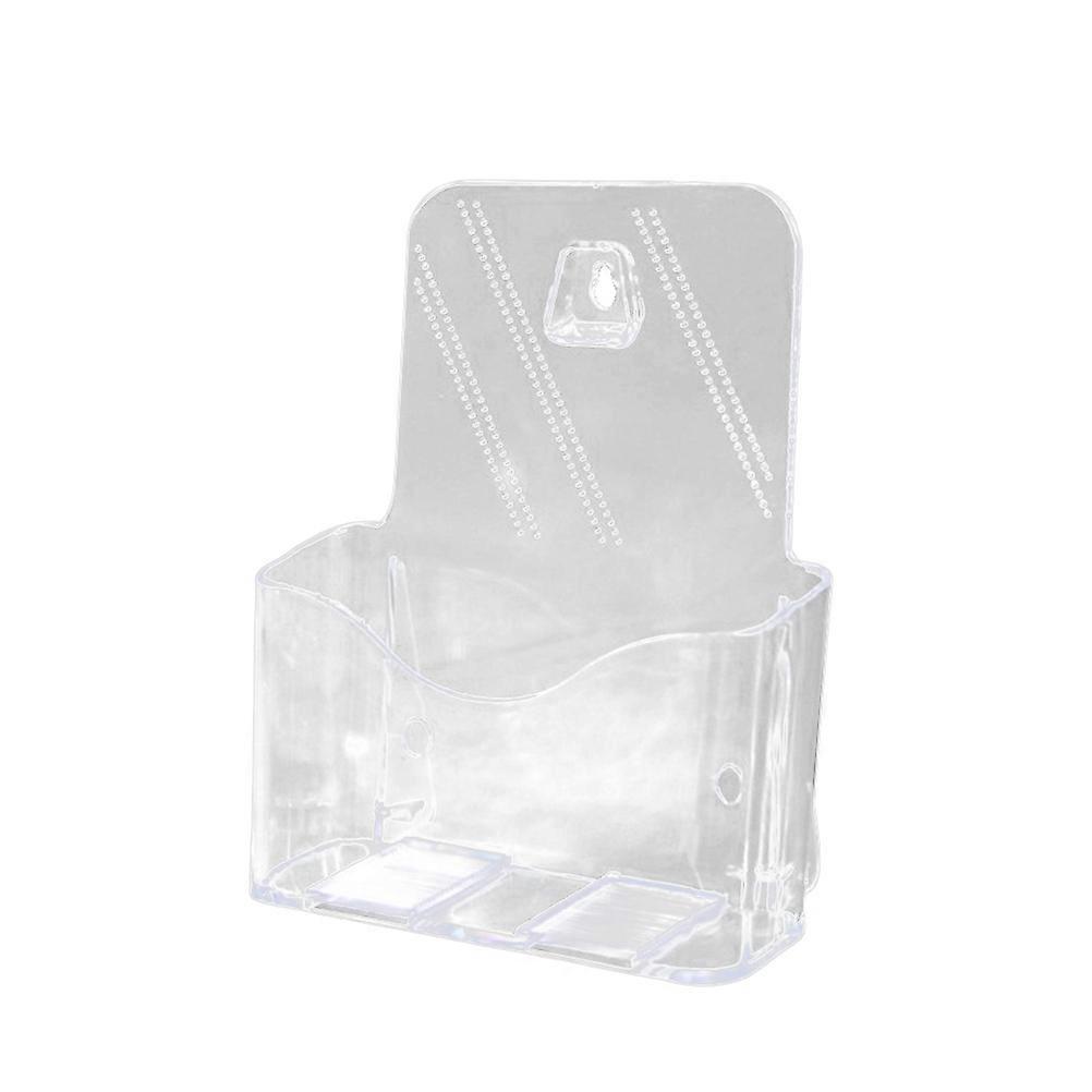 Folder Organizer Transparent Acrylic Holder for Document Organizing 3Pcs Desktop