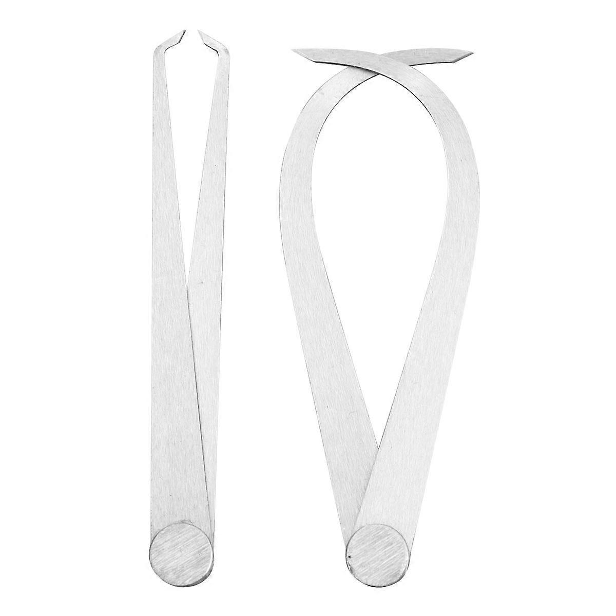 Creative Measuring Caliper Tool for Measuring 2Pcs Silver Set