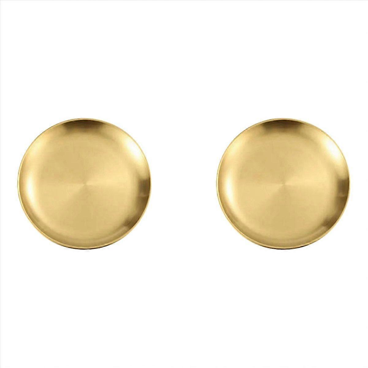 Camping Dishes Rust-Proof Stackable Food Serving Plate 17cm