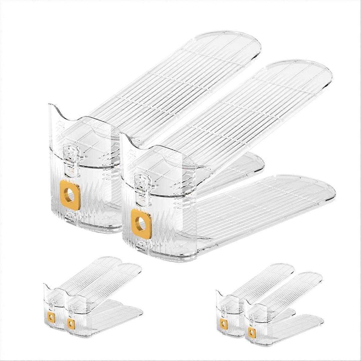 Shoe Stacker 6Pack Adjustable Shoe Slots Space Saver Shoe Rack