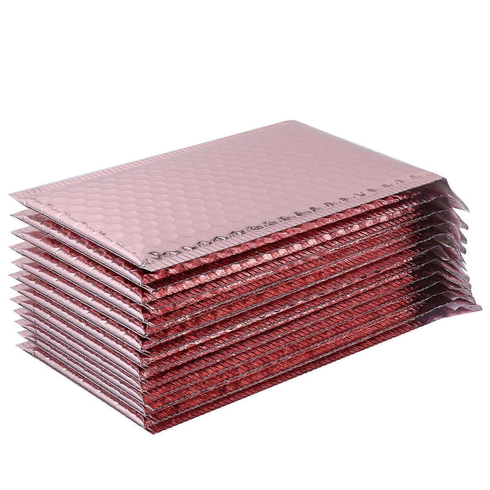 Bubble Pack Envelope Bags for Storage 12Pcs Pink Pe Material