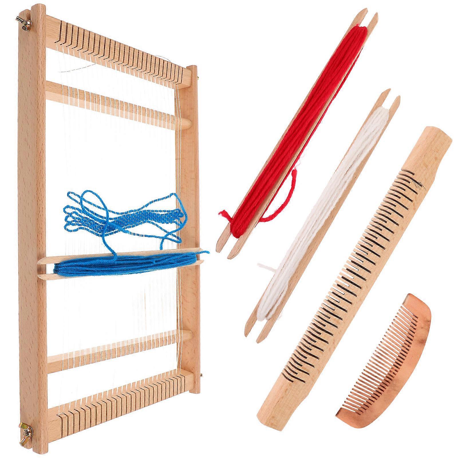 Weaving Loom Small Wooden Weaving Loom for Crafting