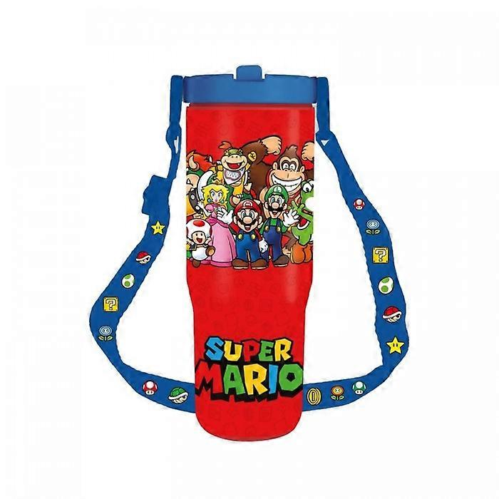 Super Mario Group Shot 850ml Water Bottle